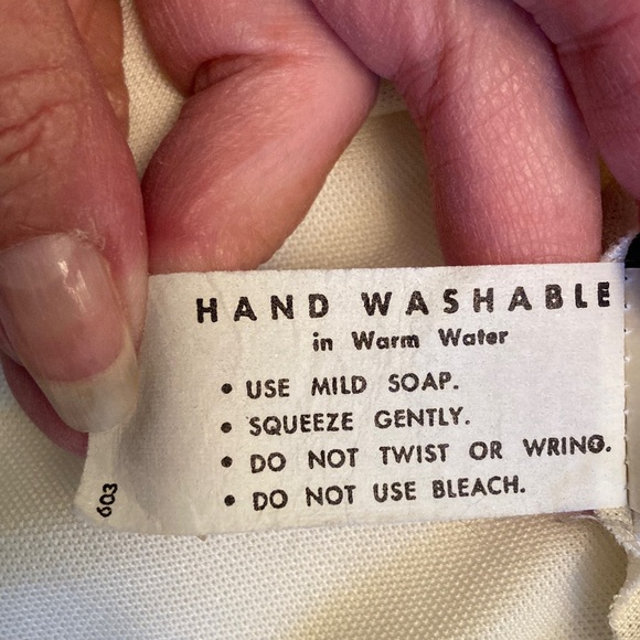 Vintage 80s Cream and Multicolor Maxi Dress - Picture 4 of 6